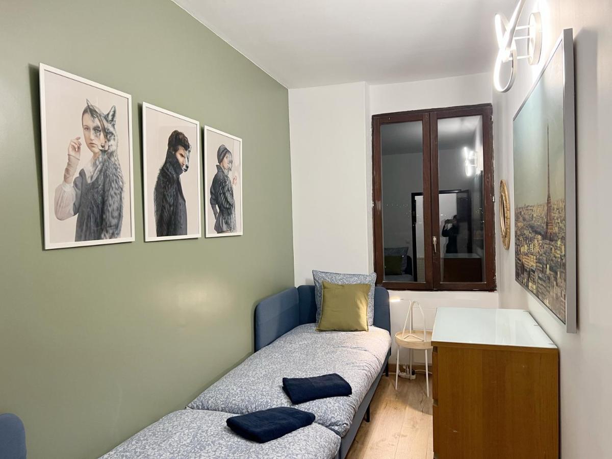 116 Chic & Cosy Grand Appart Moderne 65M2 Hypercentre Wifi Smart Tv Netflix Apartment Saint-Etienne  Bagian luar foto