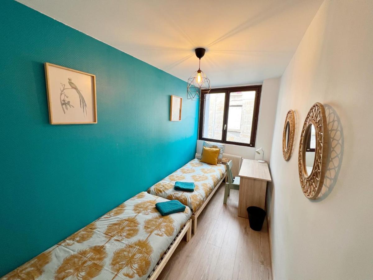 116 Chic & Cosy Grand Appart Moderne 65M2 Hypercentre Wifi Smart Tv Netflix Apartment Saint-Etienne  Bagian luar foto