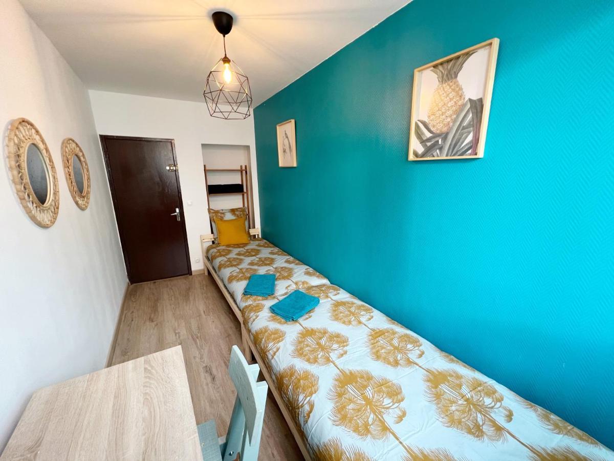 116 Chic & Cosy Grand Appart Moderne 65M2 Hypercentre Wifi Smart Tv Netflix Apartment Saint-Etienne  Bagian luar foto