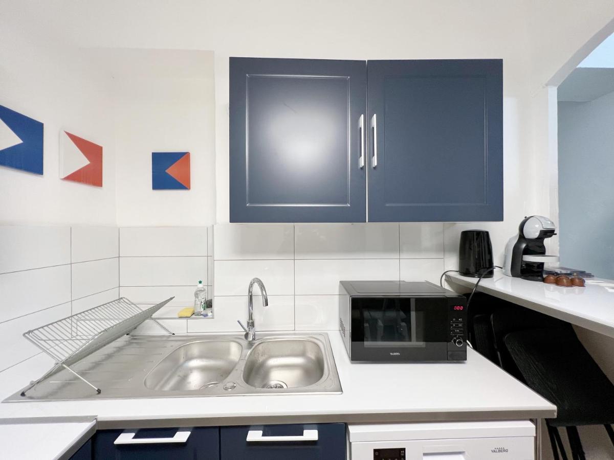 116 Chic & Cosy Grand Appart Moderne 65M2 Hypercentre Wifi Smart Tv Netflix Apartment Saint-Etienne  Bagian luar foto