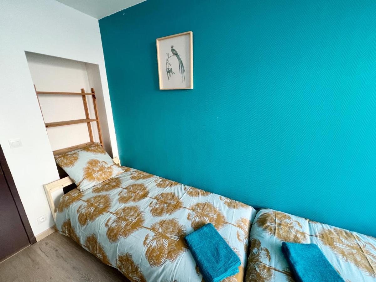 116 Chic & Cosy Grand Appart Moderne 65M2 Hypercentre Wifi Smart Tv Netflix Apartment Saint-Etienne  Bagian luar foto